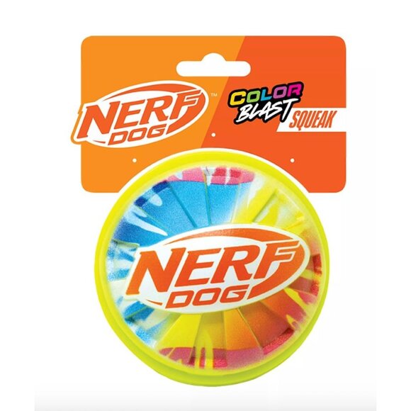 Nerf Other - Nerf Color Blast Squeaker Ball Dog Toy